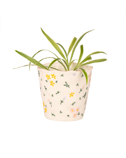 Ditsy Floral Planter