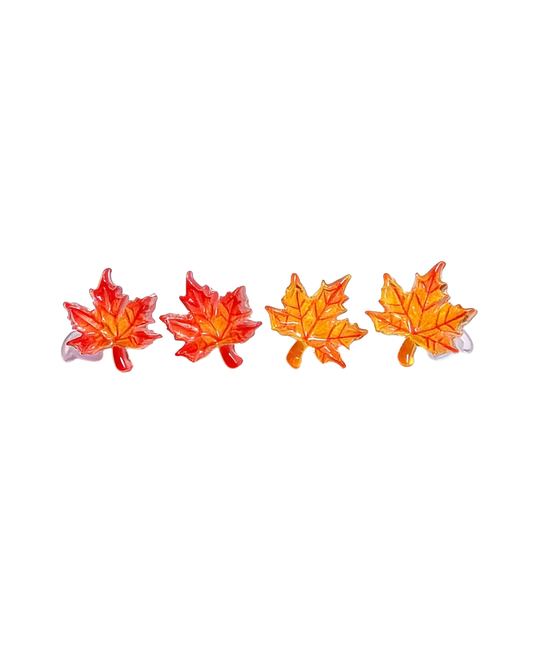 Autumn Leaves Stud Earrings Assorted