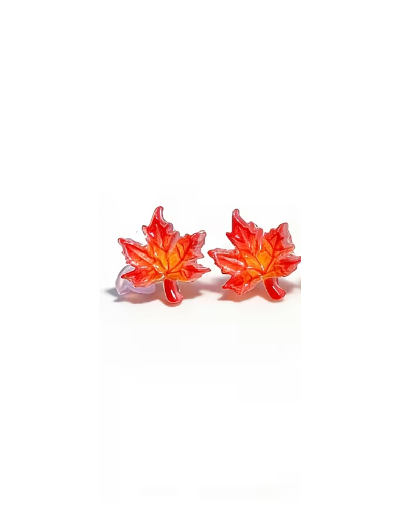 Autumn Leaves Stud Earrings Assorted