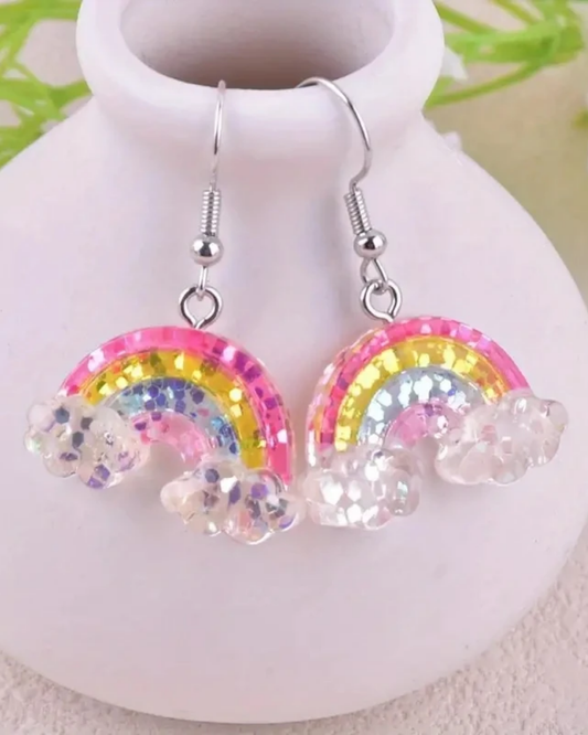 Cute Rainbow Drop Earrings