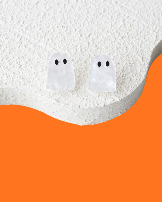 Friendly Ghost Stud Earrings