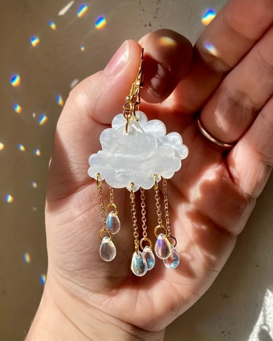 Raincloud Drop Earrings