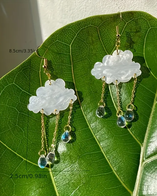 Raincloud Drop Earrings