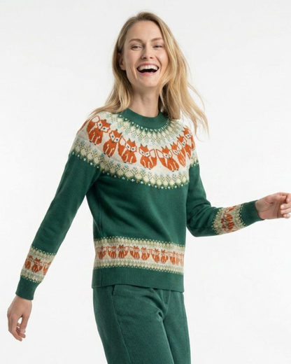 Fairisle Fox Jumper Organic