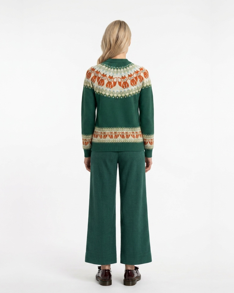 Fairisle Fox Jumper Organic