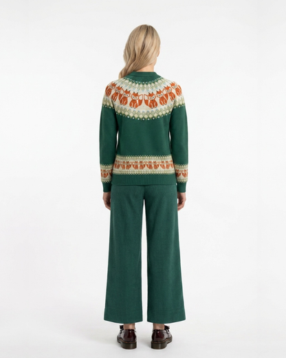 Fairisle Fox Jumper Organic