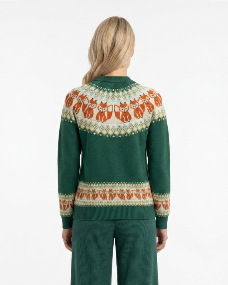Fairisle Fox Jumper Organic