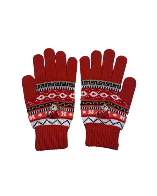 Moomin Little My Fair Isle Gloves