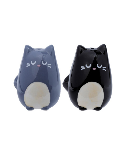 Feline Fine Cat Salt & Pepper Set