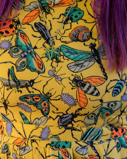 Beastie Bugs Fit And Flare Dress