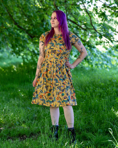 Beastie Bugs Fit And Flare Dress