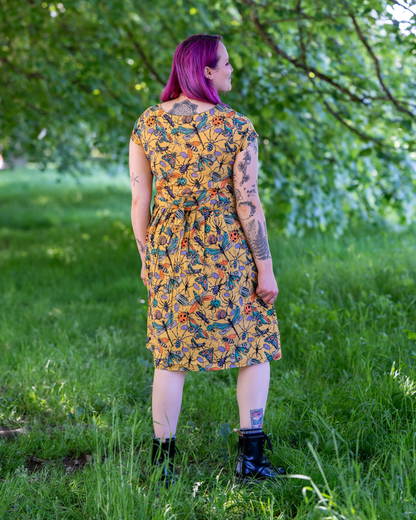 Beastie Bugs Fit And Flare Dress