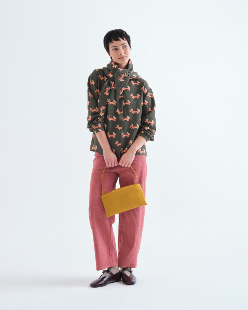 Foxy Fox Print Shirt