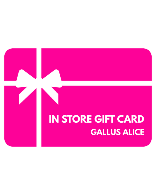 Gallus Alice In Store Gift Card