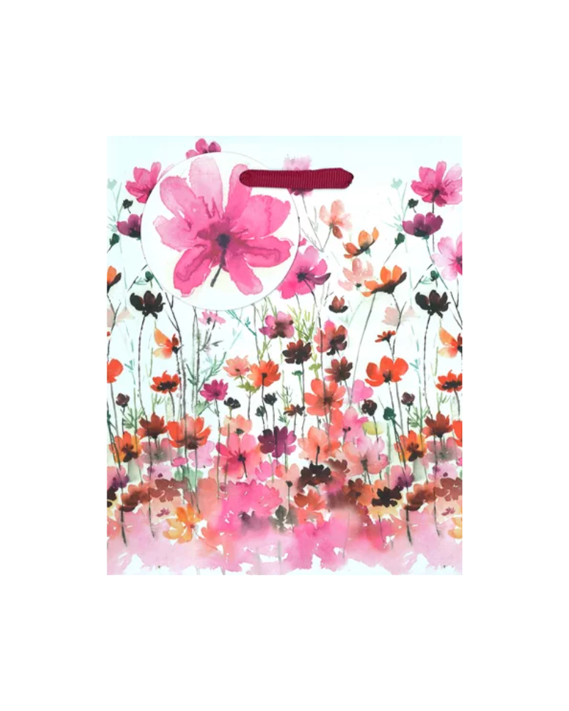 Wild Flowers Field Gift Bag