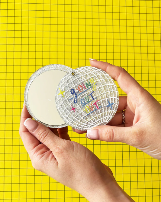 Going Out Out Glitter Ball Compact