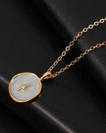 Celestial Round Enamel Necklaces Assorted