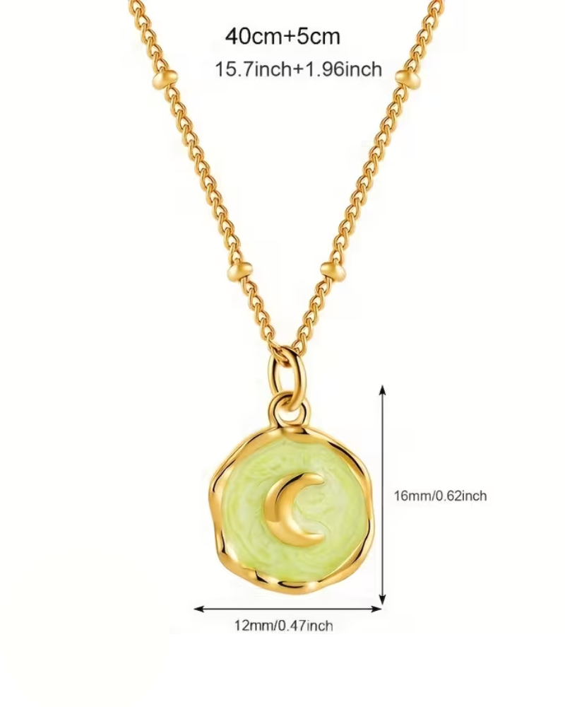 Enamel Charm Necklaces Assorted