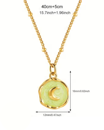 Enamel Charm Necklaces Assorted