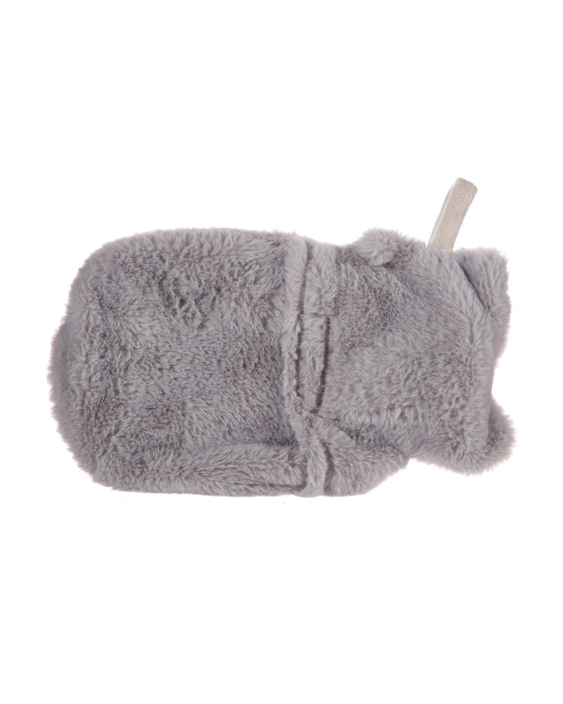 Grey Cat Hot Water Bottle