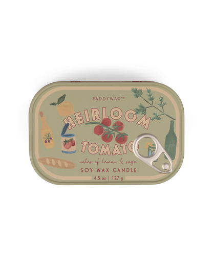 Heirloom Tomato Bistro Tin Candle Paddywax