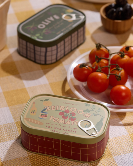 Heirloom Tomato Bistro Tin Candle Paddywax