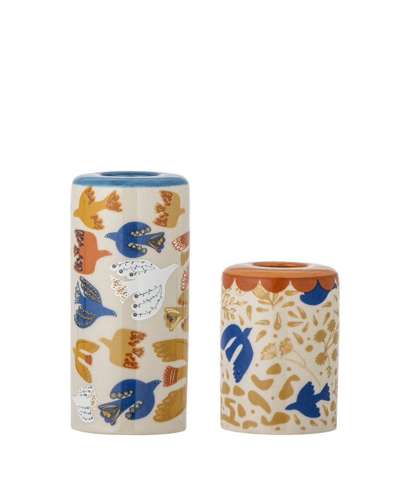 Hezha Bird Candle Holders Set Of 2