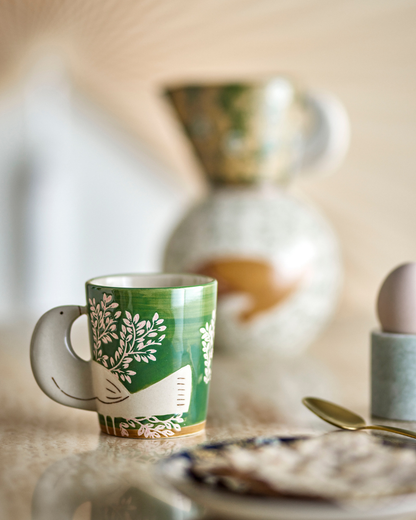 Hezha Bird Cup Green