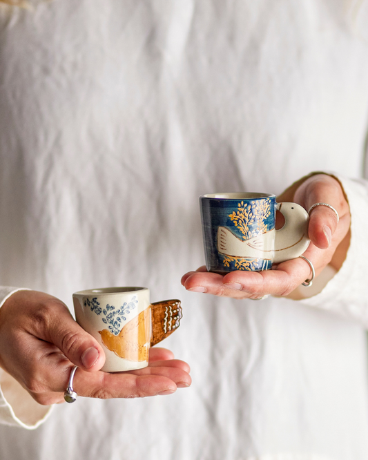 Hezha Bird Espresso Cups Set Of 2