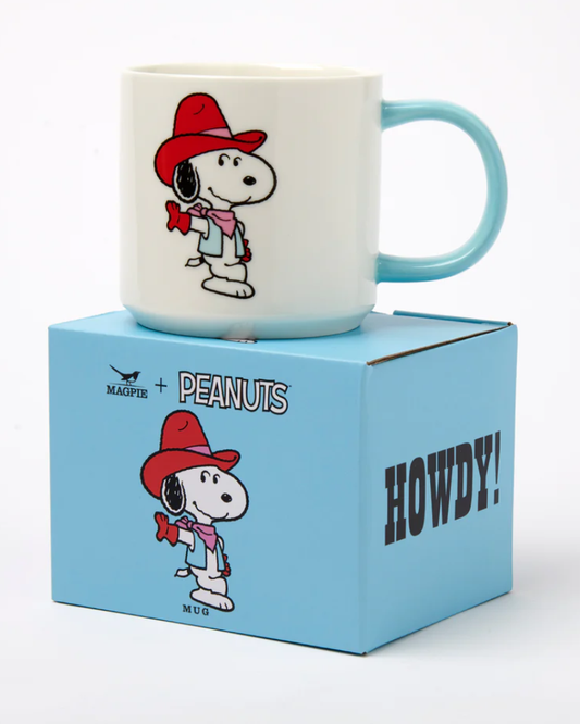 Peanuts Snoopy Howdy Cowboy Mug