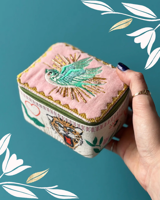 Inked Bird Jewellery Box