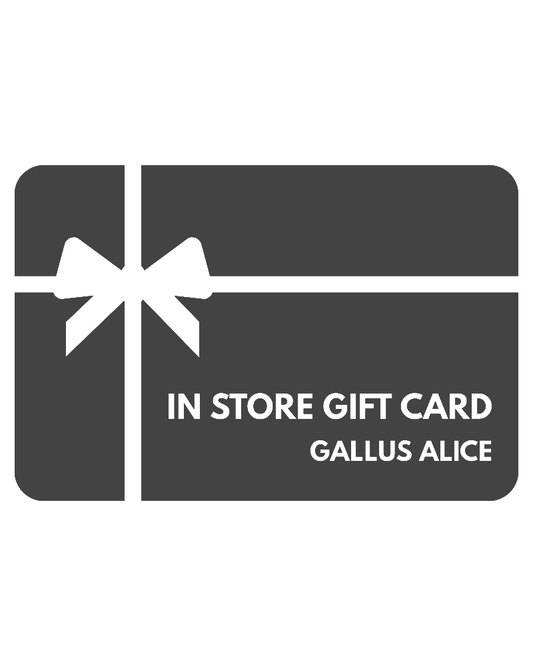 Gallus Alice In Store Gift Card
