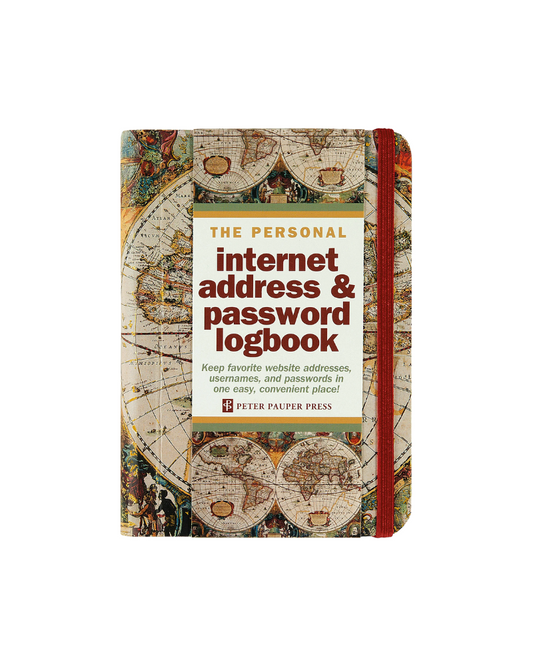 Old World Passwords Logbook