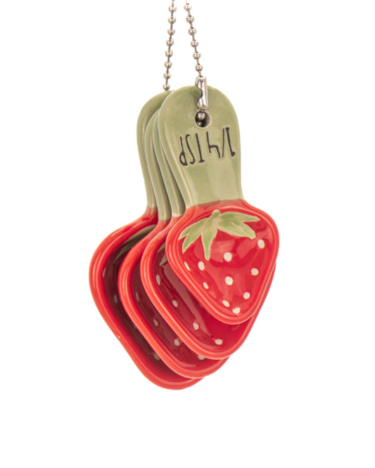 Sweetest Strawberry Measuring Spoons