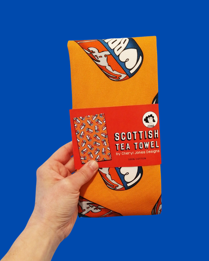 I Love Bru Teatowel