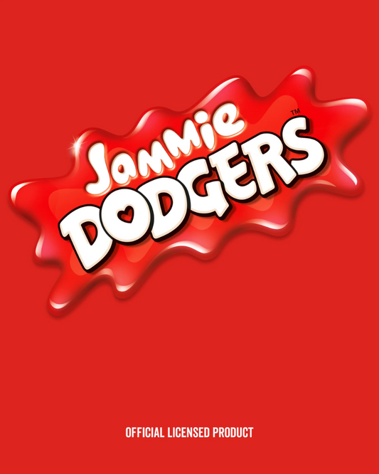 Jammy Dodger Biscuit Real Leather Key Ring