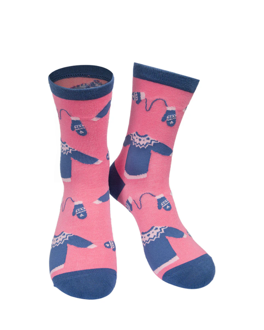 Jumpers Unisex Socks Pink