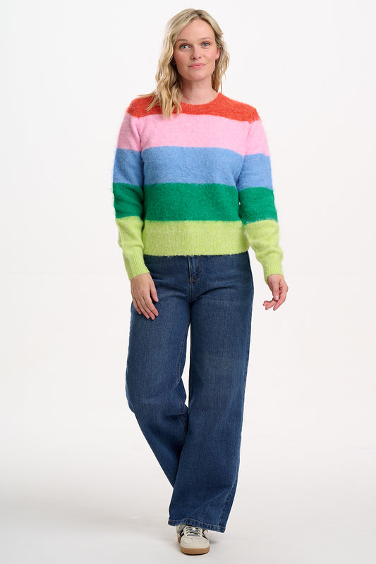 Dayna Rainbow Stripes Jumper