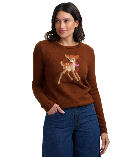 Kia Vintage Baby Deer Jumper