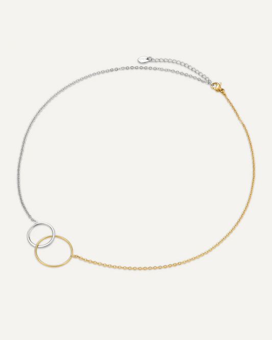 Lily Linked Circles Necklace