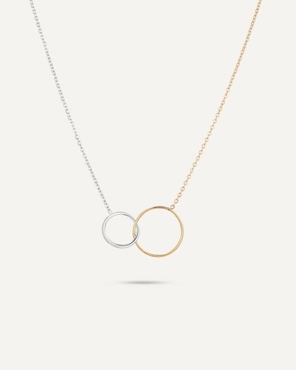 Lily Linked Circles Necklace