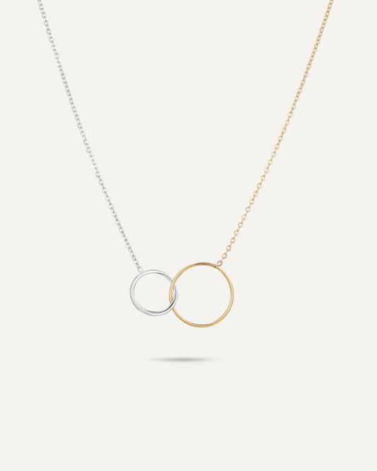 Lily Linked Circles Necklace