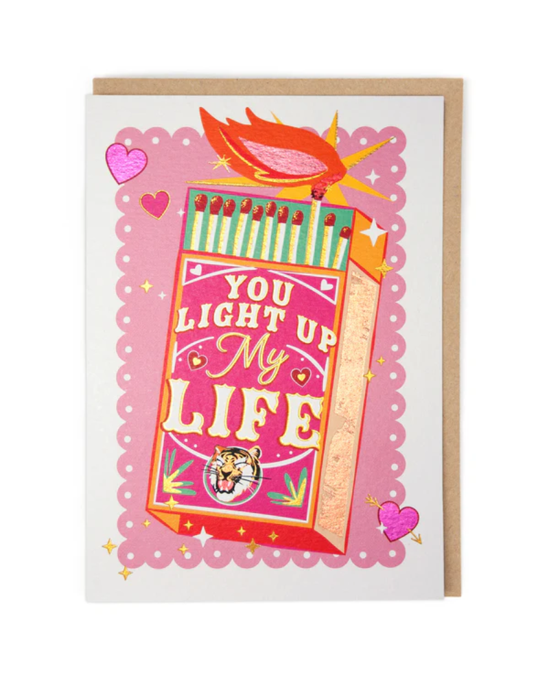 You Light Up My Life  Greeting Card