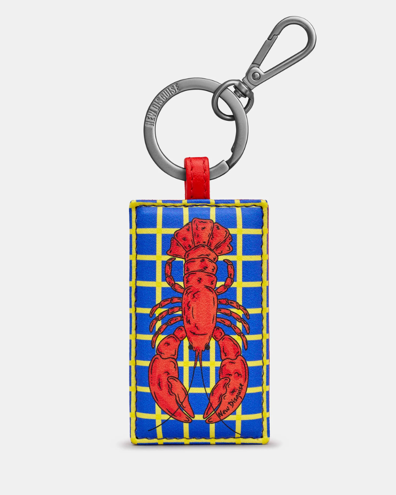Lobster Vegan Leather Key Chain By Scribble Street