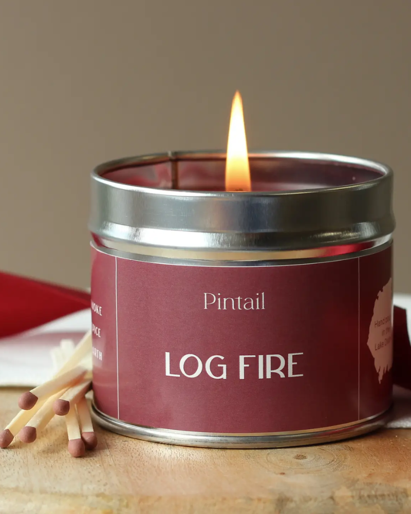 Logfire Paint Tin Candle