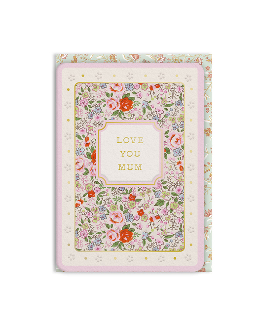 Rowena Love You Mum Mother's Day Greeting Card