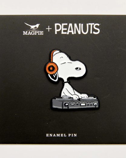 Peanuts Music is Life DJ Brooch