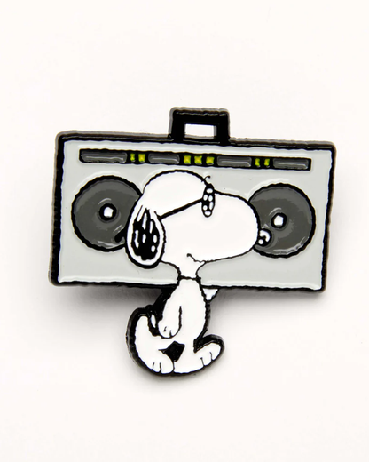 Peanuts Music is Life Boombox Brooch