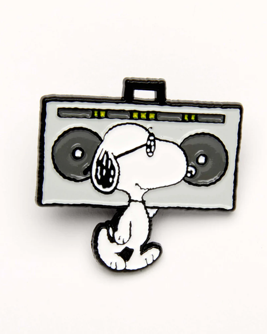 Peanuts Music is Life Boombox Brooch