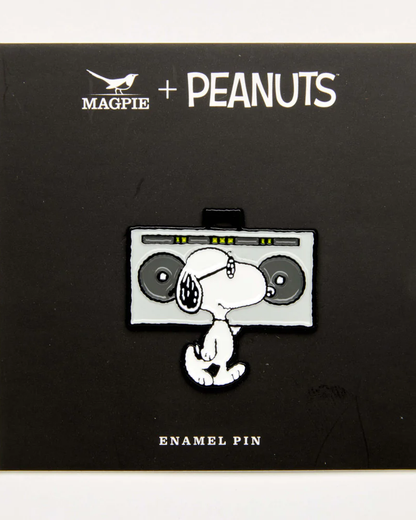 Peanuts Music is Life Boombox Brooch